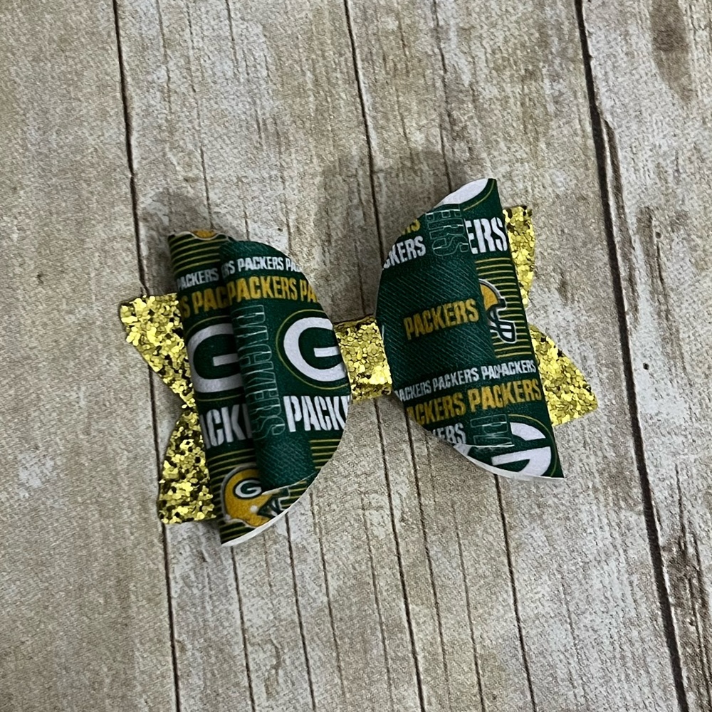 Green Bay Packer Hairbow